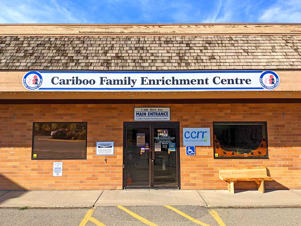 Front Entrance of the Cariboo Family Enrichment Centre